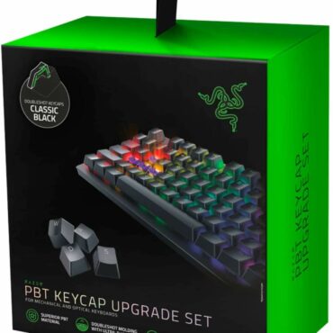 Razer PBT Keycap Upgrade Set - Classic Black - FRML Packaging
