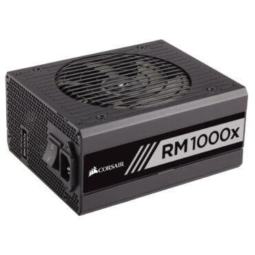 Corsair RMx Series RM1000x 1000 Watt 80 PLUS Gold Certified Fully Modular PSU