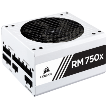 Corsair RMx White Series RM750x  750 Watt 80 PLUS Gold Certified Fully Modular PSU