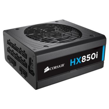 Corsair HXi Series™ HX850i High-Performance ATX Power Supply — 850 Watt 80 Plus® PLATINUM Certified PSU
