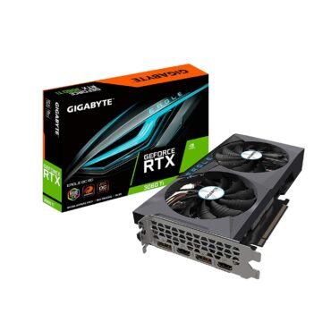 Gigabyte GeForce RTX 3060 EAGLE 12G GDDR6 | GV-N3060EAGLE-12GD 2.0