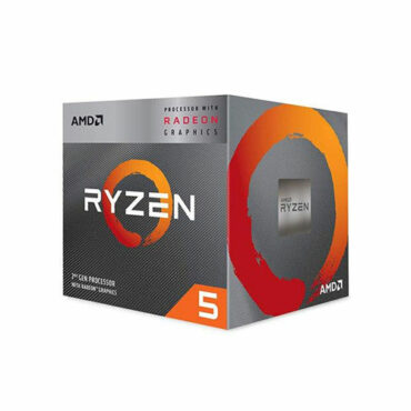 AMD Ryzen 5 3400G With Radeon RX Vega 11 Graphics (4 Cores 8 Threads With Max Boost Clock Of 4.2GHz, Base Clock Of 3.7GHz And 6MB Game Cache)