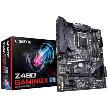 Gigabyte Z490 GAMING X Motherboard | LGA 1200 | Z490 | 128 GB | ATX | Gen 3