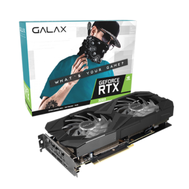 GALAX GeForce RTX™ 3060 EX 1-Click OC (12 GB) 12 GB Duel Fan RGB