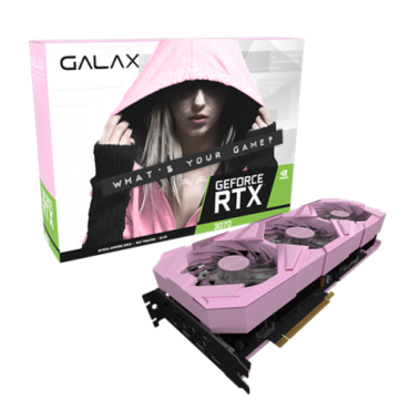 GALAX GeForce RTX™ 3070 EX Gamer Pink (1-Click OC) 8 GB Triple Fan RGB
