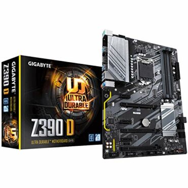 Gigabyte Z390 D Motherboard | LGA 1151 | Z390 | 128 GB | ATX | Gen 3