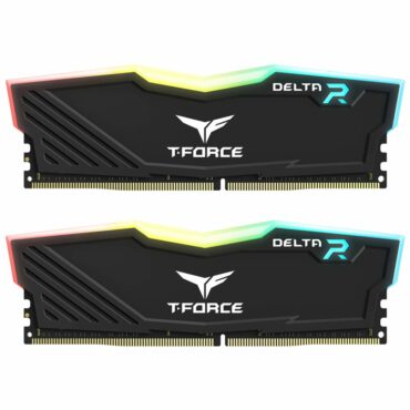 TeamGroup T-FORCE Delta RGB Black 16GB x 2 DDR4 3200MHz RGB