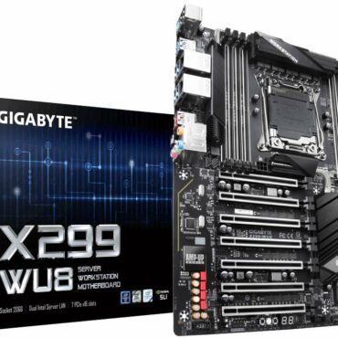 Gigabyte X299 WU8 Motherboard | LGA 2066 | X299 | 256 GB | ATX | Gen 3