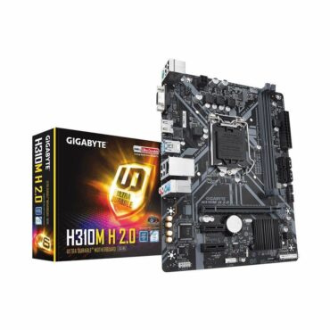 Gigabyte H310M H 2.0 Motherboard | LGA 1151 | H310 | 32 GB | Mini ATX | Gen 3