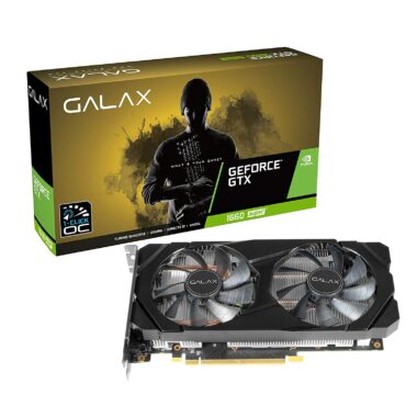 GALAX GeForce GTX™ 1660 Super 1-Click OC 6GB Duel Fan Non-RGB