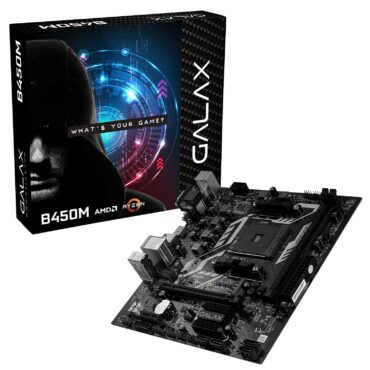 GALAX B450M AMD Motherboard | AM4 | Mini ATX | Gen 3