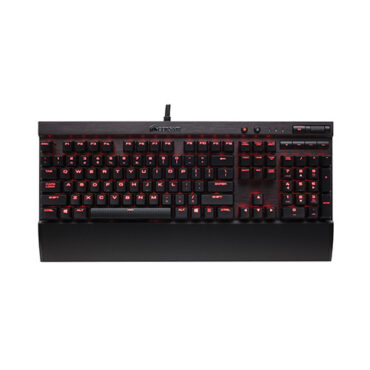 CORSAIR KEYBOARD K70 RPD-BLK-MX SPEED SILVER - Red