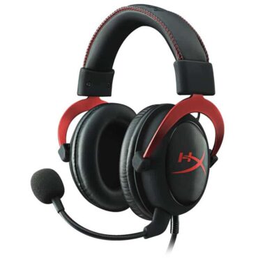 HyperX Cloud II Red Gaming Headset for PC,Xbox One,PS4 - Red (KHX-HSCP-RD)