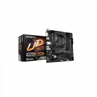 Gigabyte A520M DS3H | A520 | AM4 | 128 GB | Mini ITX | Gen 3