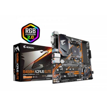Gigabyte B450M AORUS ELITE | B450 | AM4 | 128 GB | M-ATX | Gen 3