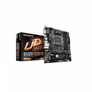 Gigabyte B450M DS3H V2 | B450 | AM4 | 128 GB | Mini ITX | Gen 3