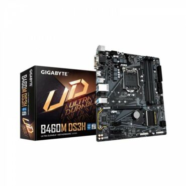 Gigabyte B460M DS3H Motherboard | LGA 1200 | B460 | 128 GB | M-ATX | Gen 3