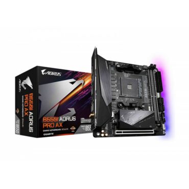 Gigabyte B550I AORUS PRO AX | B550 | AM4 | 64 GB | Micro ATX | Gen 4