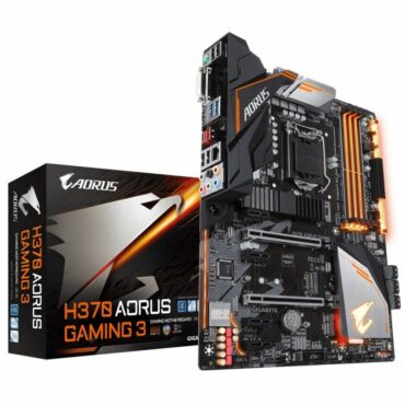 Gigabyte H370 AORUS Gaming 3 WIFI Motherboard | LGA 1151 | Z370 | 64 GB | M-ATX | Gen 3