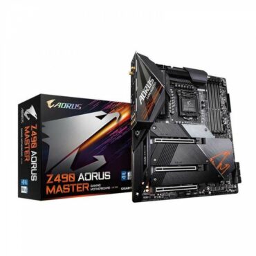 Gigabyte Z490 AORUS MASTER Motherboard | LGA 1200 | Z490 | 128 GB | ATX | Gen 3
