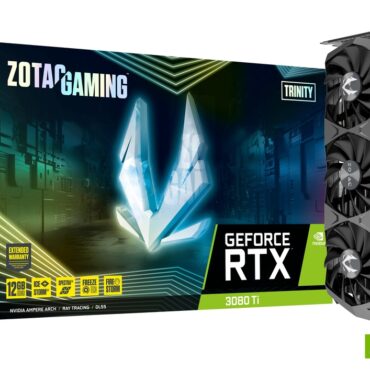 ZOTAC GAMING GeForce RTX 3080 Ti Trinity | 12GB | Triple Fan | RGB | Nvidia RTX
