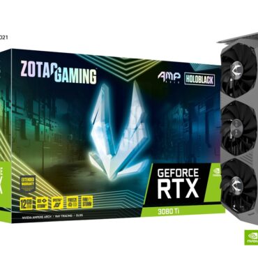 ZOTAC GAMING GeForce RTX 3080 Ti AMP Holo | 12GB | Triple Fan | RGB | Nvidia RTX