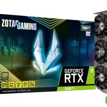 ZOTAC GAMING GeForce RTX 3080 Ti Trinity OC | 12GB | Triple Fan | RGB | Nvidia RTX