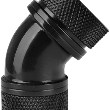 Thermaltake Pacific G1/4 PETG Tube Degree Compression 16mm OD Black P/N: CL-W096-CA00BL-A