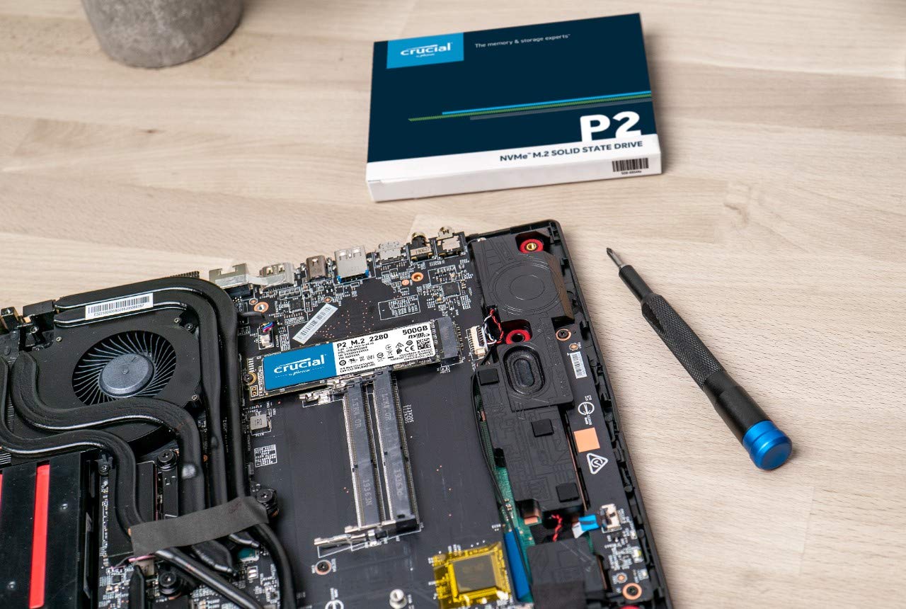 Crucial P2 NVMe M.2 SSd 1000GB - Image 5