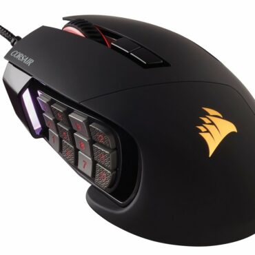CORSAIR MOUSE SCIMITAR PRO Black RGB