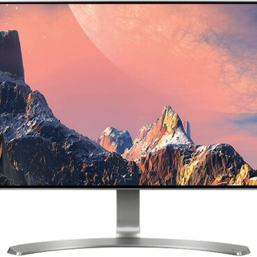 LG 24" IPS Virtually Borderless - White Full HD IPS 75Hz 5ms Professional Monitor