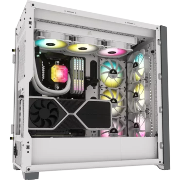 CORSAIR CABINET 5000D AIRFLOW TG Mid-Tower White | CC-9011211-WW