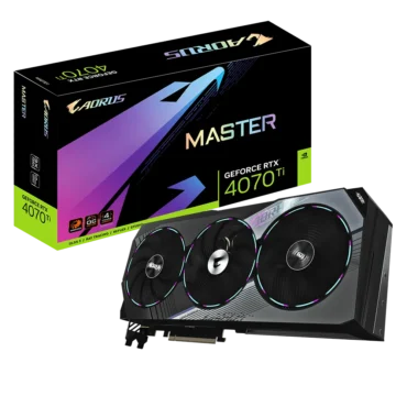 GIGABYTE AORUS GeForce RTX™ 4070 Ti MASTER 12G