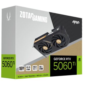 ZOTAC GAMING GeForce RTX 5060 Ti 16GB AMP GDDR7